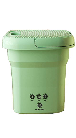 Portable Folding Washing Machine With Drain Bucket Featured Image